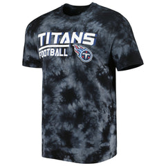 Tennessee Titans MSX by Michael Strahan Recovery Tie-Dye T-Shirt - Black - NFL