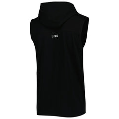 New Orleans Saints MSX by Michael Strahan Relay Sleeveless Pullover Hoodie - Black - NFL
