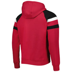 Arizona Cardinals Starter Draft Fleece Raglan Pullover Hoodie - Cardinal - NFL