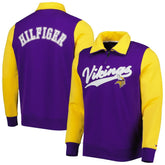 Minnesota Vikings Tommy Hilfiger Aiden Quarter-Zip Sweatshirt - Purple/Gold - NFL