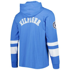 Los Angeles Chargers Tommy Hilfiger Alex Long Sleeve Hoodie T-Shirt - Powder Blue/White - NFL