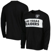 Las Vegas Raiders Tommy Hilfiger Peter Team Long Sleeve T-Shirt - Black - NFL