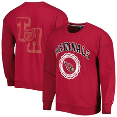 Arizona Cardinals Tommy Hilfiger Ronald Crew Sweatshirt - Cardinal - NFL