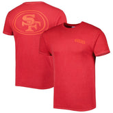 San Francisco 49ers '47 Fast Track Tonal Highlight T-Shirt - Scarlet - 47 brand