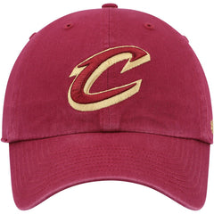 47 brand Cleveland Cavaliers '47 Core Logo Clean Up Adjustable Hat Wine