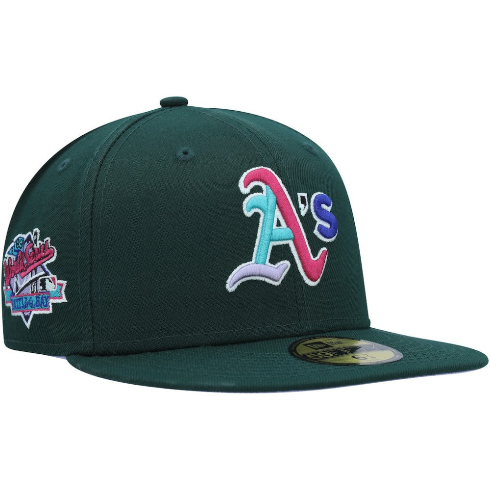 Athletics New Era 1989 World Series Polar Lights 59FIFTY Fitted Hat Sale