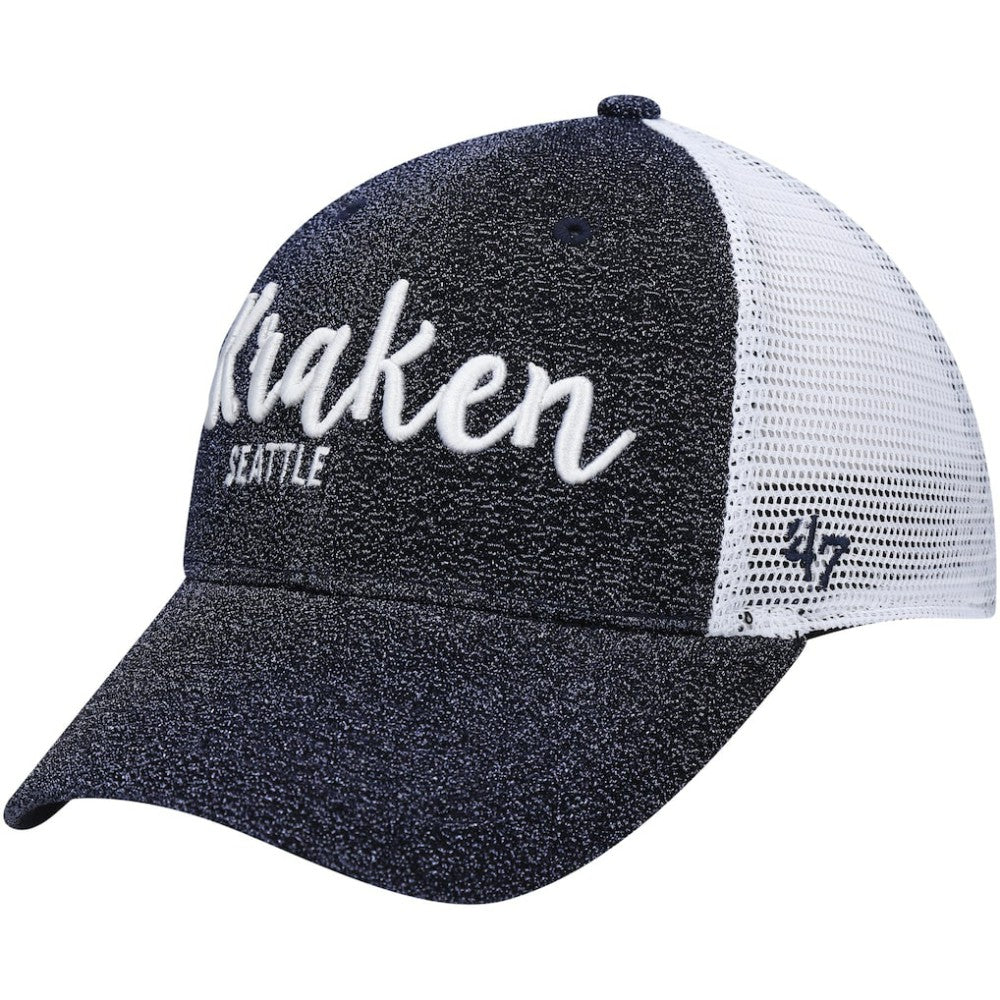 Seattle Kraken '47 Women's Encore MVP Trucker Snapback Hat - Navy/ | 47 brand Lifestyle