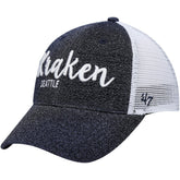 Seattle Kraken '47 Women's Encore MVP Trucker Snapback Hat - Navy/ | 47 brand Lifestyle