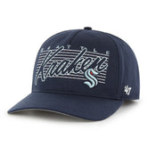 Seattle Kraken '47 Marquee Hitch Snapback Hat - Deep Sea Blue | 47 brand Lifestyle