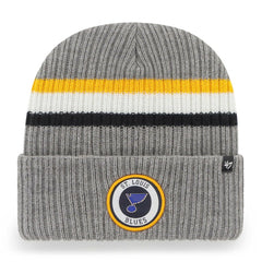 St. Louis Blues '47 Highline Cuffed Knit Hat - Charcoal | 47 brand on sale