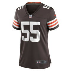 Ethan Pocic Cleveland Browns Women's Game Jersey - Brown - Nike