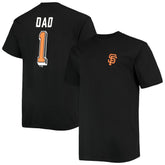 San Francisco Giants Big & Tall Father's Day #1 Dad T-Shirt Sale