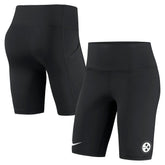 Pittsburgh Steelers Women's Biker Shorts - Black - Nike