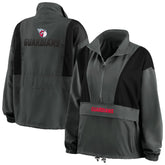 Cleveland Guardians WEAR by Erin Andrews Women's Packable Half-Zip Jacket Near Me