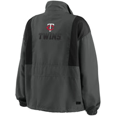 Minnesota Twins WEAR by Erin Andrews Women's Packable Half-Zip Jacket Online