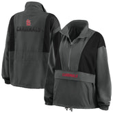 St. Louis Cardinals WEAR by Erin Andrews Women's Packable Half-Zip Jacket Online