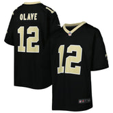 Chris Olave New Orleans Saints Youth Game Jersey - Black - Nike