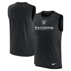 Las Vegas Raiders Muscle Trainer Tank Top - Black - Nike