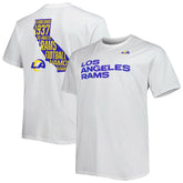 Los Angeles Rams Big & Tall Hometown Collection Hot Shot T-Shirt - White - Fanatics