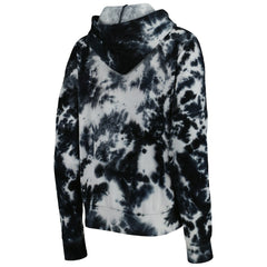 Atlanta Falcons New Era Women's Cloud Dye Fleece Pullover Hoodie - Black - NFL