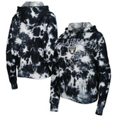 Las Vegas Raiders New Era Women's Cloud Dye Fleece Pullover Hoodie - Black - NFL