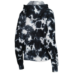Las Vegas Raiders New Era Women's Cloud Dye Fleece Pullover Hoodie - Black - NFL