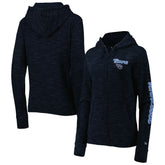 Tennessee Titans New Era Women's Reverse Full-Zip Hoodie - Navy - NFL