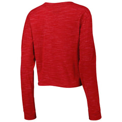 Tampa Bay Buccaneers New Era Women's Crop Long Sleeve T-Shirt - Red - NFL