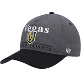 Vegas Golden Knights '47 Super Hitch Adjustable Snapback Hat - Charcoal/Black | 47 brand Clearance