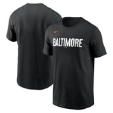 Baltimore Orioles Nike City Connect Wordmark T-Shirt Near Me