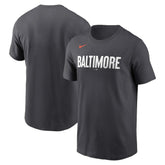 Baltimore Orioles Nike City Connect Wordmark T-Shirt Online