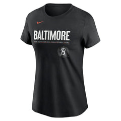 Baltimore Orioles Nike Women's City Connect Wordmark T-Shirt Online