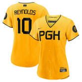 Bryan Reynolds Pittsburgh Pirates Nike Women's City Connect Replica Player Jersey for sale