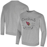 Arizona Cardinals NFL x Darius Rucker Collection Pullover Sweatshirt - Heather Gray - Fanatics