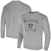 Las Vegas Raiders NFL x Darius Rucker Collection Pullover Sweatshirt - Heather Gray - Fanatics
