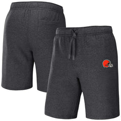 Cleveland Browns NFL x Darius Rucker Collection Logo Shorts - Heather Charcoal - Fanatics
