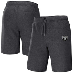 Las Vegas Raiders NFL x Darius Rucker Collection Logo Shorts - Heather Charcoal - Fanatics
