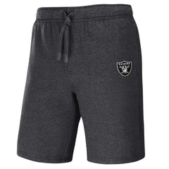 Las Vegas Raiders NFL x Darius Rucker Collection Logo Shorts - Heather Charcoal - Fanatics