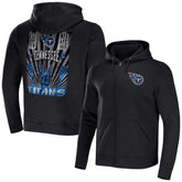 Tennessee Titans NFL x Darius Rucker Collection Rocker Full-Zip Hoodie - Black - Fanatics