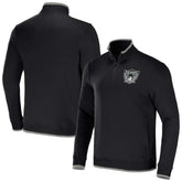 Las Vegas Raiders NFL x Darius Rucker Collection Logo Quarter-Zip Top - Black - Fanatics