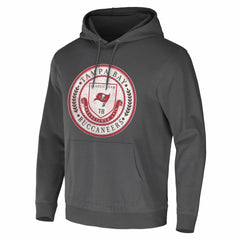 Tampa Bay Buccaneers NFL x Darius Rucker Collection Washed Pullover Hoodie - Charcoal - Fanatics