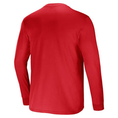 Atlanta Falcons NFL x Darius Rucker Collection Team Long Sleeve Pocket T-Shirt - Red - Fanatics