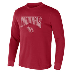 Arizona Cardinals NFL x Darius Rucker Collection Long Sleeve Thermal T-Shirt - Cardinal - Fanatics