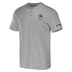 Dallas Cowboys NFL x Darius Rucker Collection Henley T-Shirt - Heather Gray - Fanatics