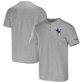 Indianapolis Colts NFL x Darius Rucker Collection Henley T-Shirt - Heather Gray - Fanatics