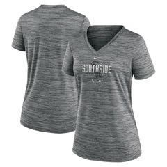 Chicago White Sox Nike Women's City Connect Velocity Practice Performance V-Neck T-Shirt Online