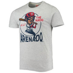 Nolan Arenado St. Louis Cardinals Homage Caricature Tri-Blend T-Shirt Sale