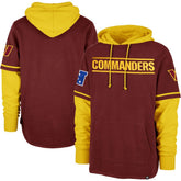 Washington Commanders '47 Shortstop Pullover Hoodie - Burgundy - 47 brand