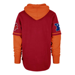 Tampa Bay Buccaneers '47 Shortstop Pullover Hoodie - Red - 47 brand