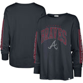 Atlanta Braves '47 Women's Statement Long Sleeve T-Shirt Outlet